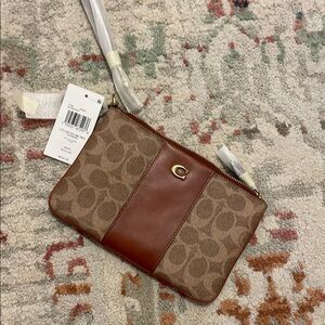 Coach Signature Wristlet